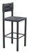 Iska Barstool (Set of 2) Black
