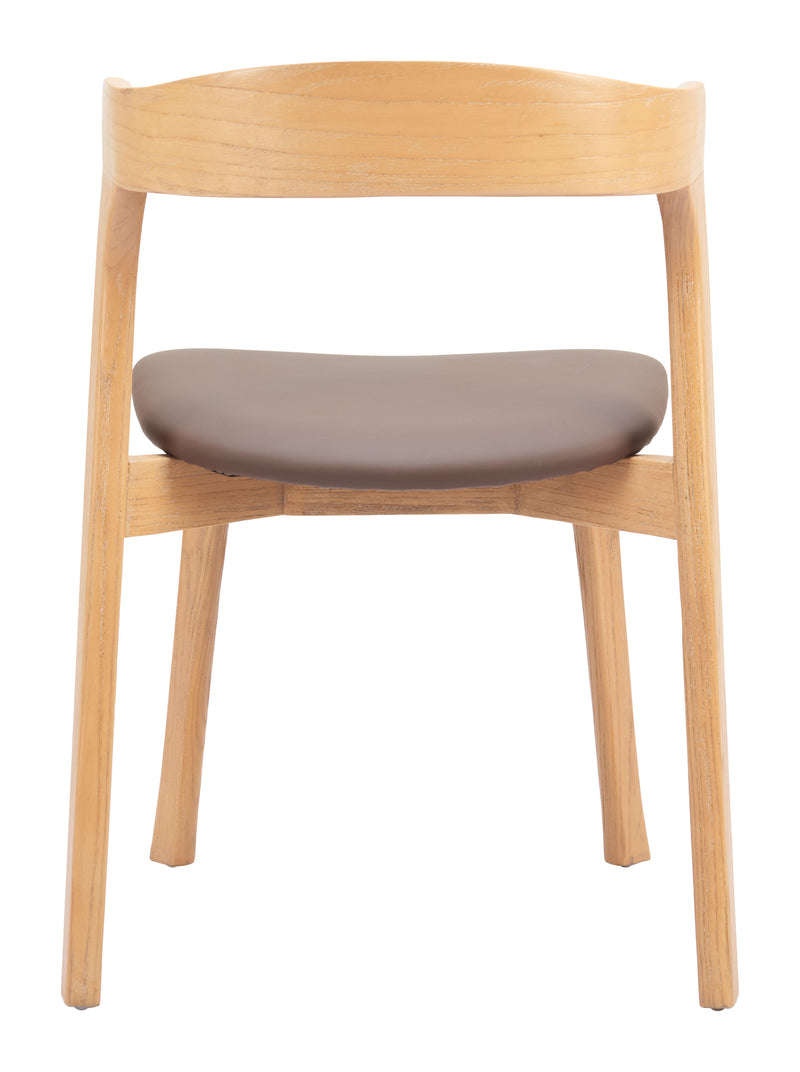 Pioro Dining Chair (Set of 2) Brown & Natural