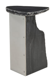 Surya Side Table Black