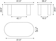 Risan Dining Table Natural
