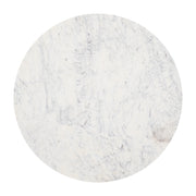 Mufid Bistro Table White & Black