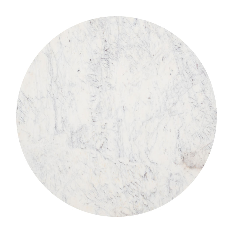 Mufid Bistro Table White & Black