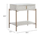 Yoru Side Table Oak White