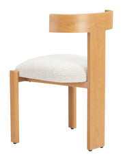 Tiana Dining Chair Natural & Beige