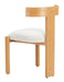 Tiana Dining Chair Natural & Beige