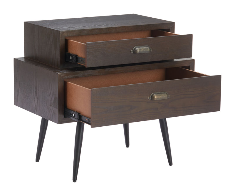 Mechy Side Table Brown
