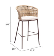 Freycinet Barstool (Set of 2) Natural