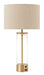 Boreal Table Lamp Beige & Gold