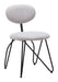 Novi Dining Chair (Set of 2) Dove Gray