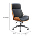 Flex High Back Office Chair Black