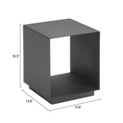 Kokos Side Table Charcoal