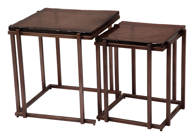 Shimai Nesting Tables (2-Piece) Bronze
