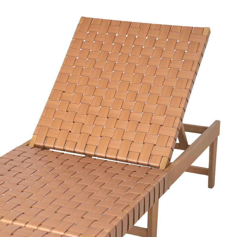 Breath Chaise Lounge Brown