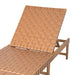 Breath Chaise Lounge Brown