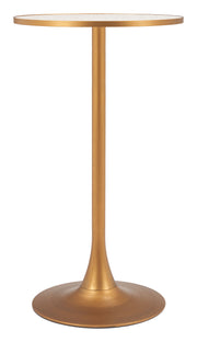 Bite Bar Table Beige & Gold