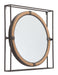 Capell Mirror Antique Gray