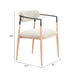 Equinox Dining Chair (Set of 2) Oyster Gray & Natural