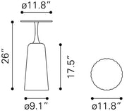 Chenai Drink Table Black