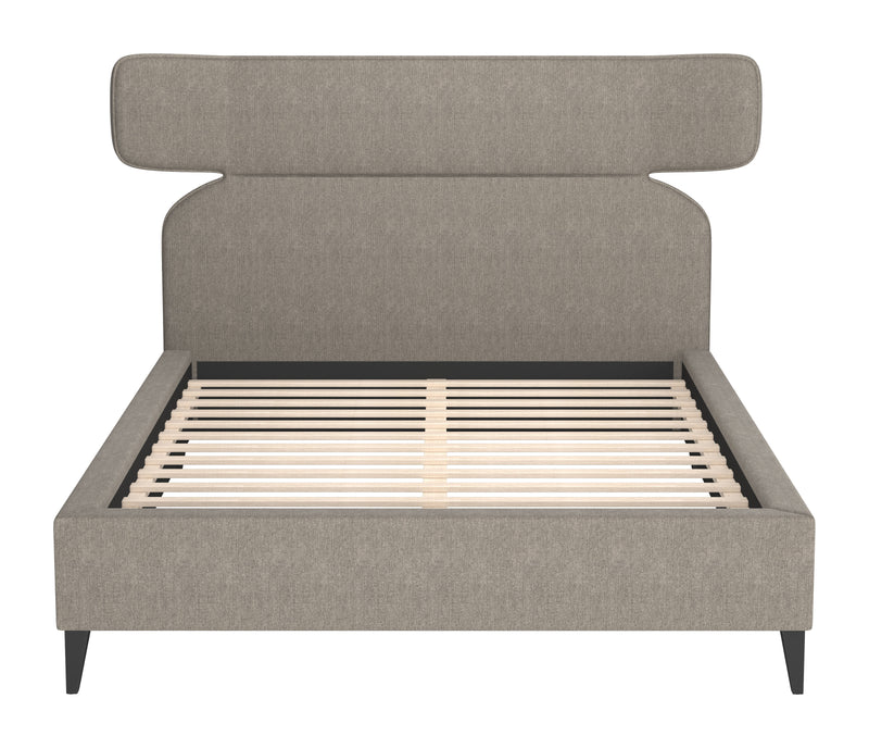 Dusa Queen Bed Olive Brown