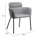 Bremor Dining Chair (Set of 2) Slate Gray