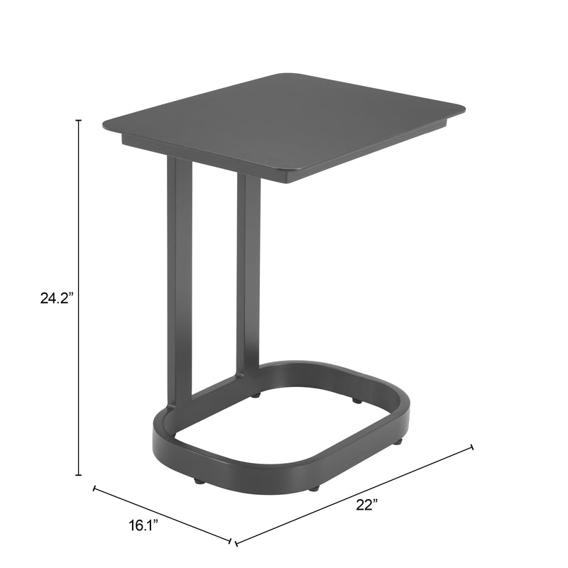 Friss End Table Black