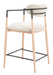 Equinox Counter Stool Oyster Gray & Natural