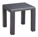 Rolig Side Table Black