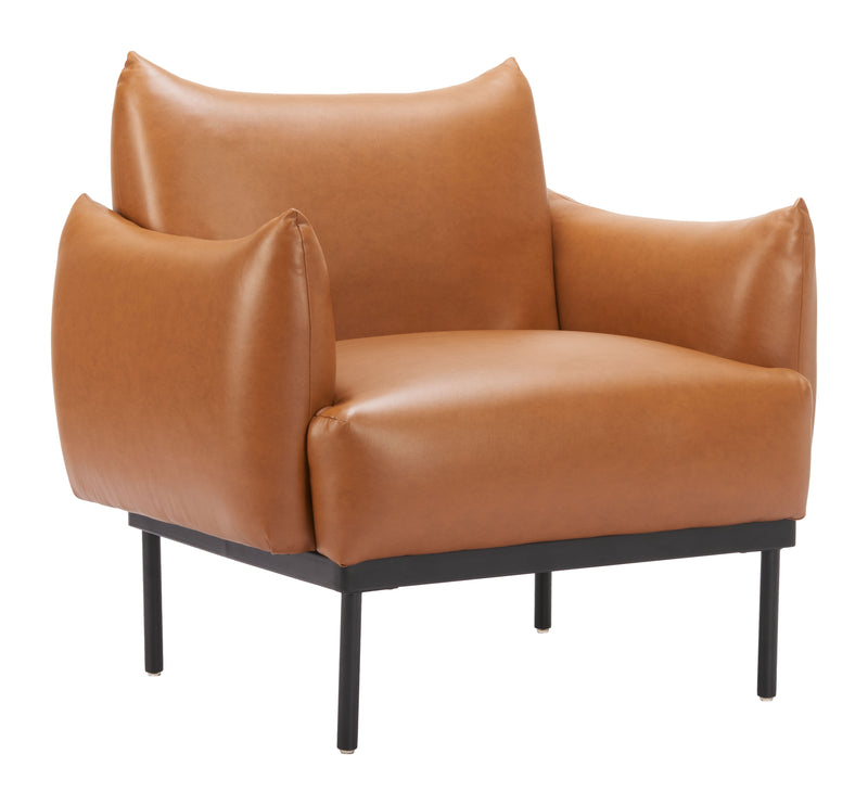 Sekil Accent Chair Brown