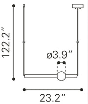 Adeo Ceiling Lamp Brass