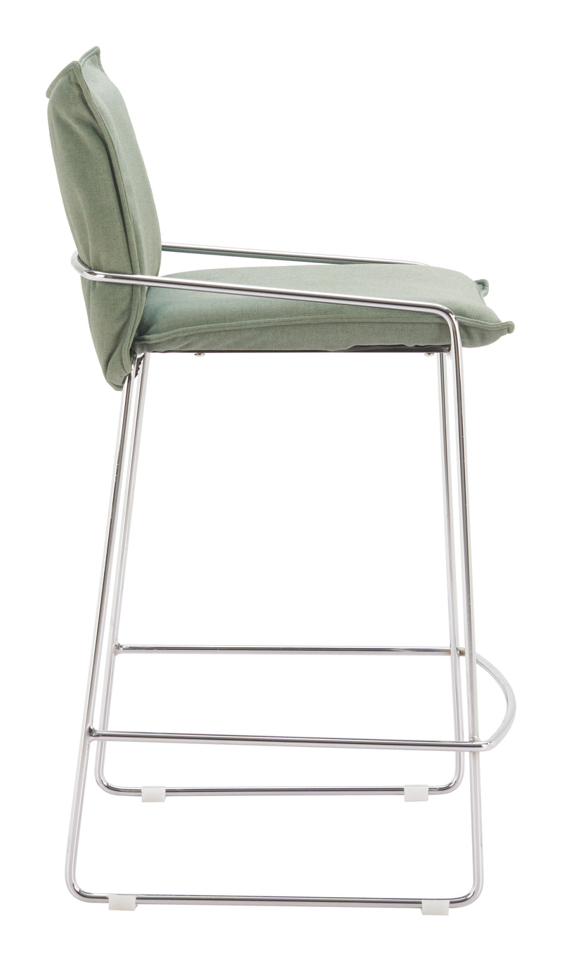 Pola Counter Stool Green