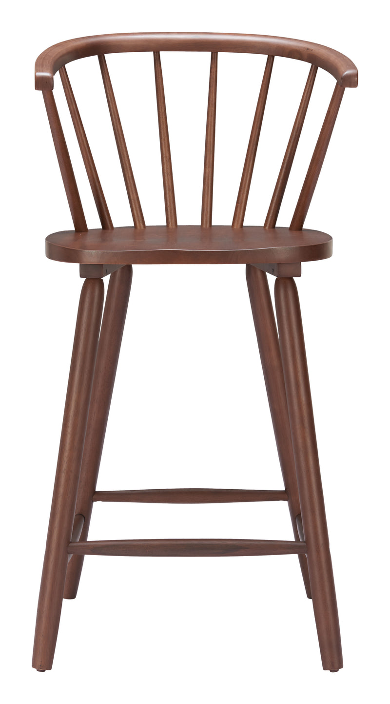Stenger Counter Stool (Set of 2) Walnut