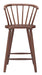 Stenger Counter Stool (Set of 2) Walnut