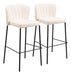 Linz Barstool (Set of 2) Cream