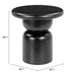 Hals Side Table Black