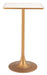 Spot Bar Table Beige & Gold