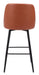 Keppel Swivel Barstool Brown