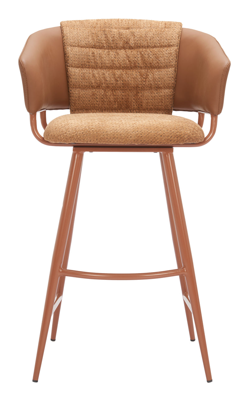 Juno Barstool (Set of 2) Brown