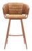 Juno Barstool (Set of 2) Brown