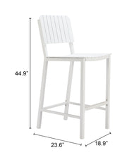 Kayu Barstool White