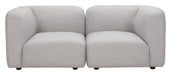 Biak Corner Chair Gray