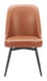 Keppel Swivel Dining Chair (Set of 2) Brown