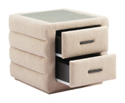 Soffice Nightstand Beige