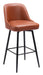 Keppel Swivel Barstool Brown