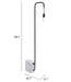 Lancia Floor Lamp Black