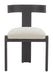 Tiana Dining Chair Black & Beige