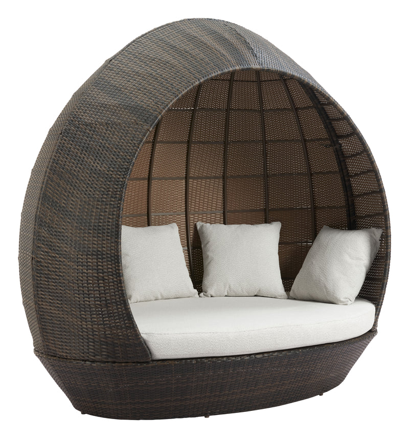 Marisol Beach Daybed Brown & Beige