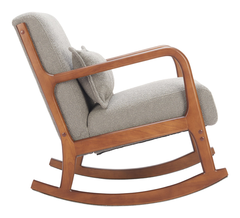 Hady Rocking Chair Gray