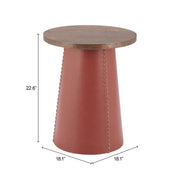 Dikis Side Table Brown
