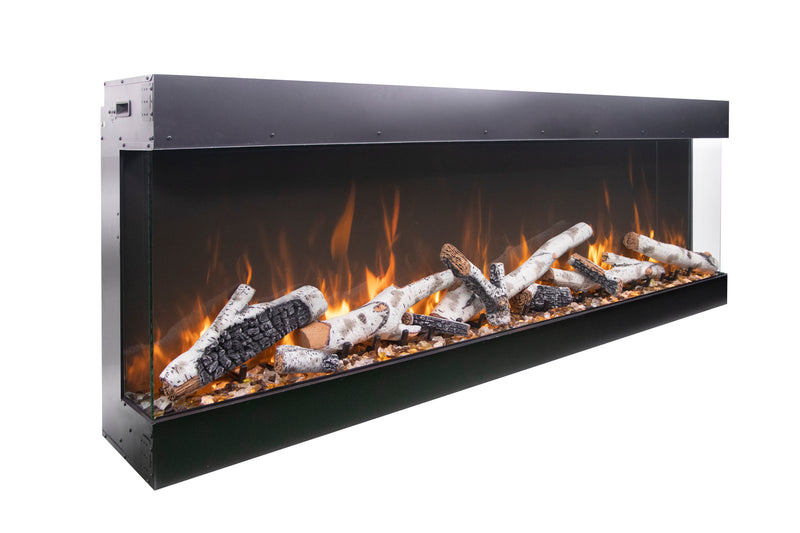 Amanti Tru View Bespoke - Indoor / Outdoor 3 Sided Electric Fireplace