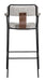 Couva Barstool (Set of 2) Gray Tweed